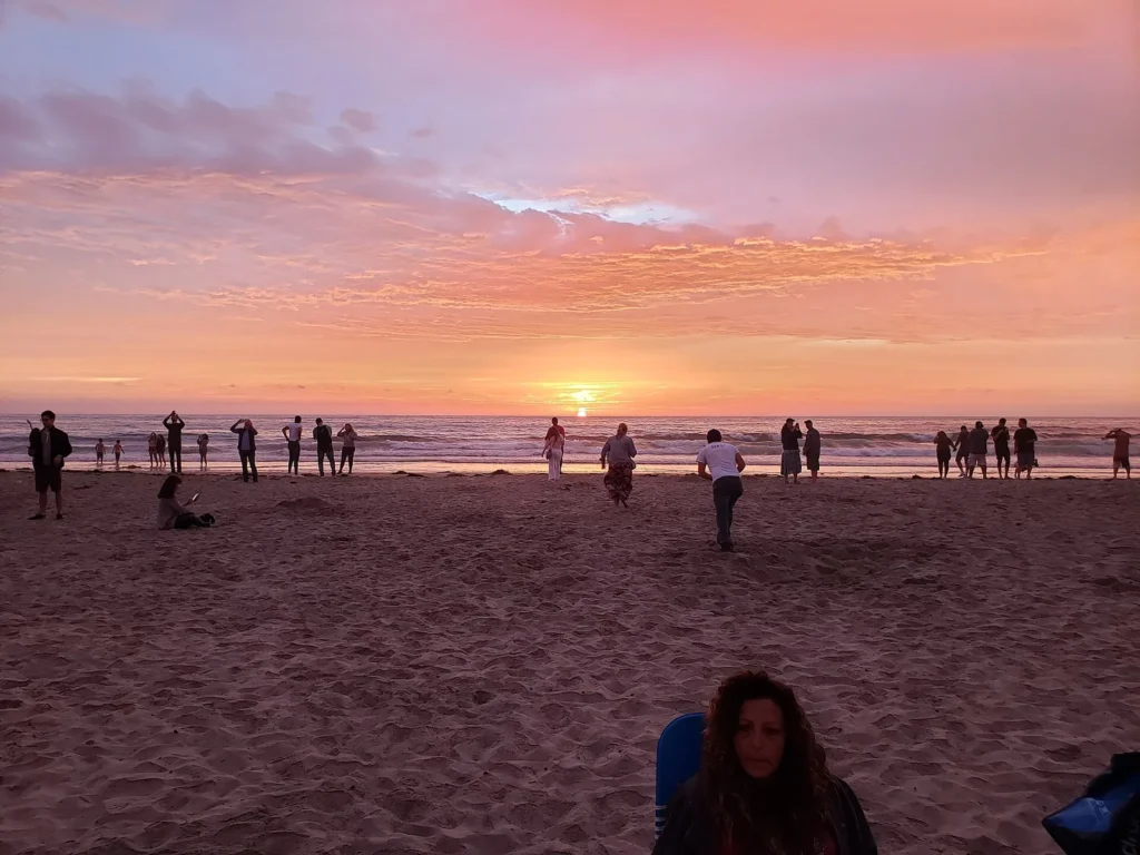 Sunset at La Jolla Shores
