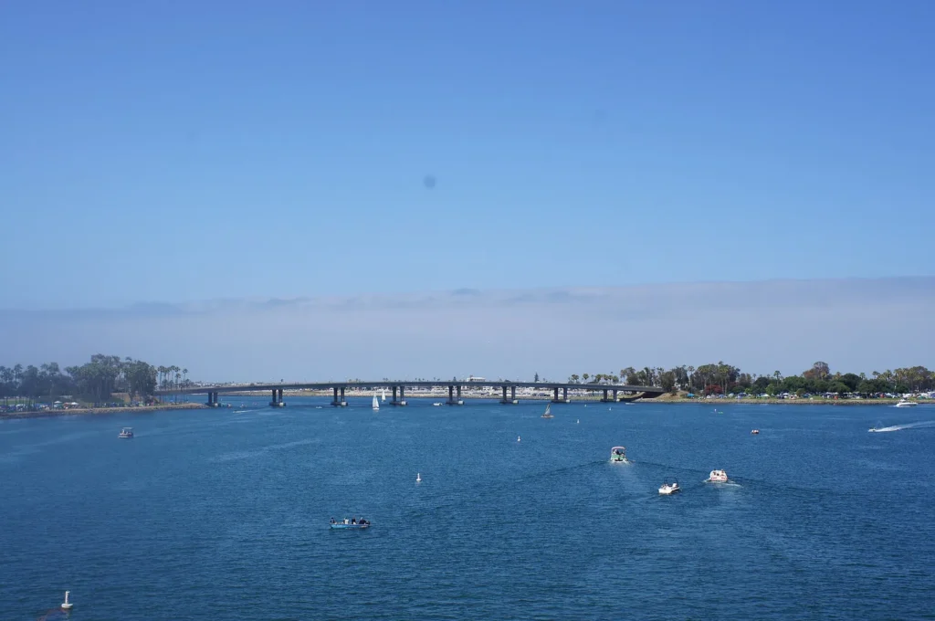 4th of July at Vacation Isle, Mission Bay, San Diego, California, a stop in our best beaches in San Diego guide
