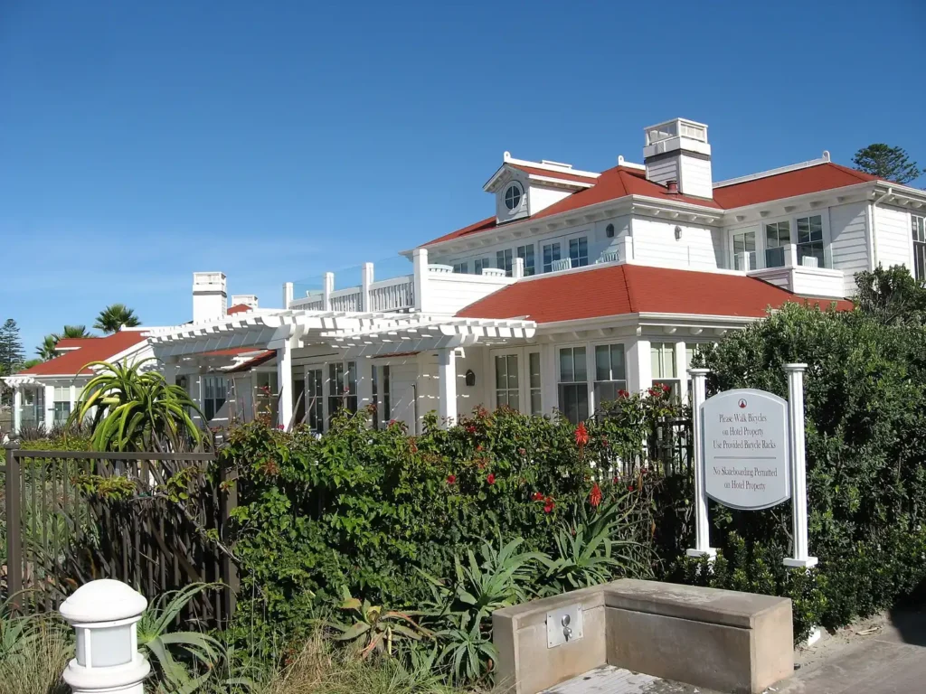 Beach house, Coronado Island, San Diego, California