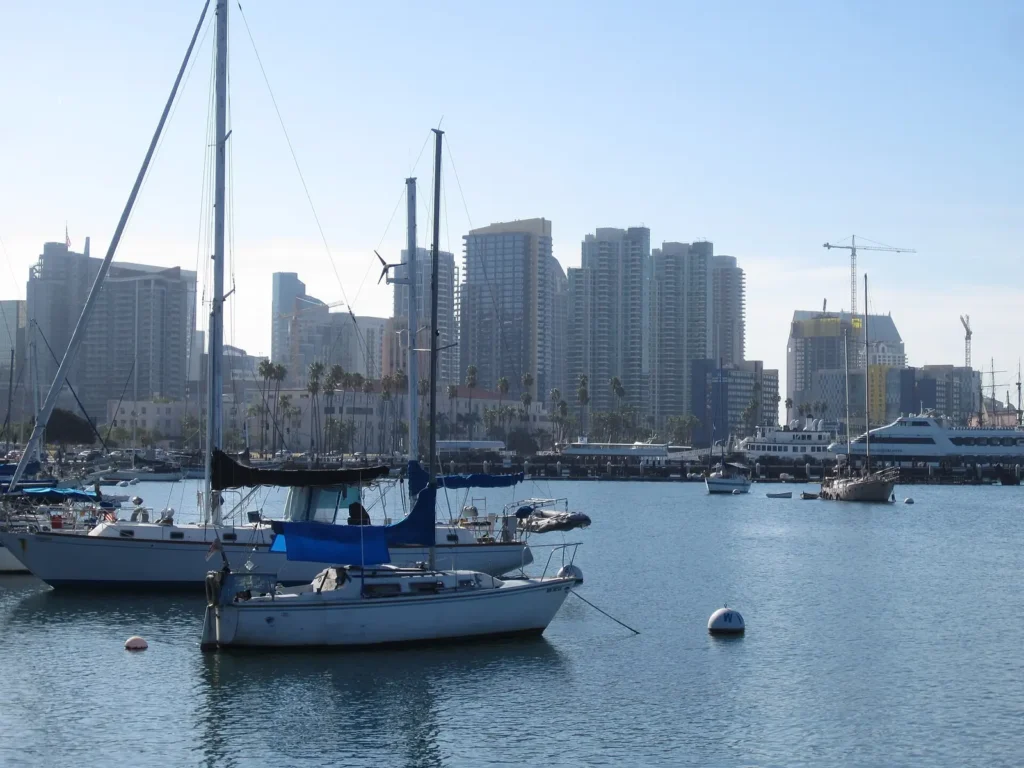 View of Downtown San Diego from Harborview