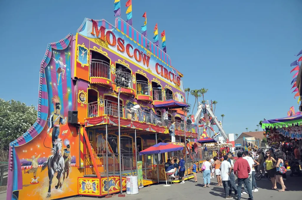 Fun house at the San Diego County Fair