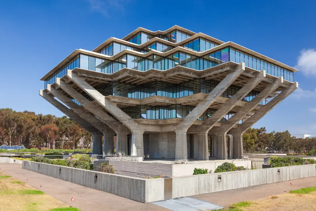 Geisel Library on the UC San Diego campus