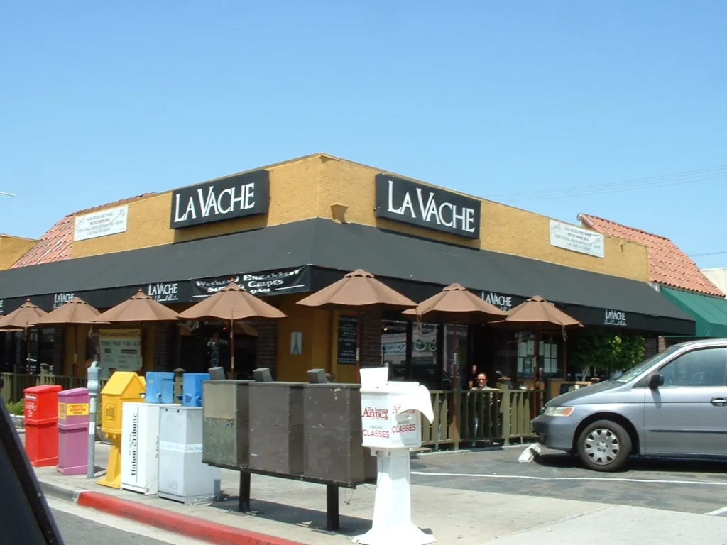 Street scene in Hillcrest, San Diego