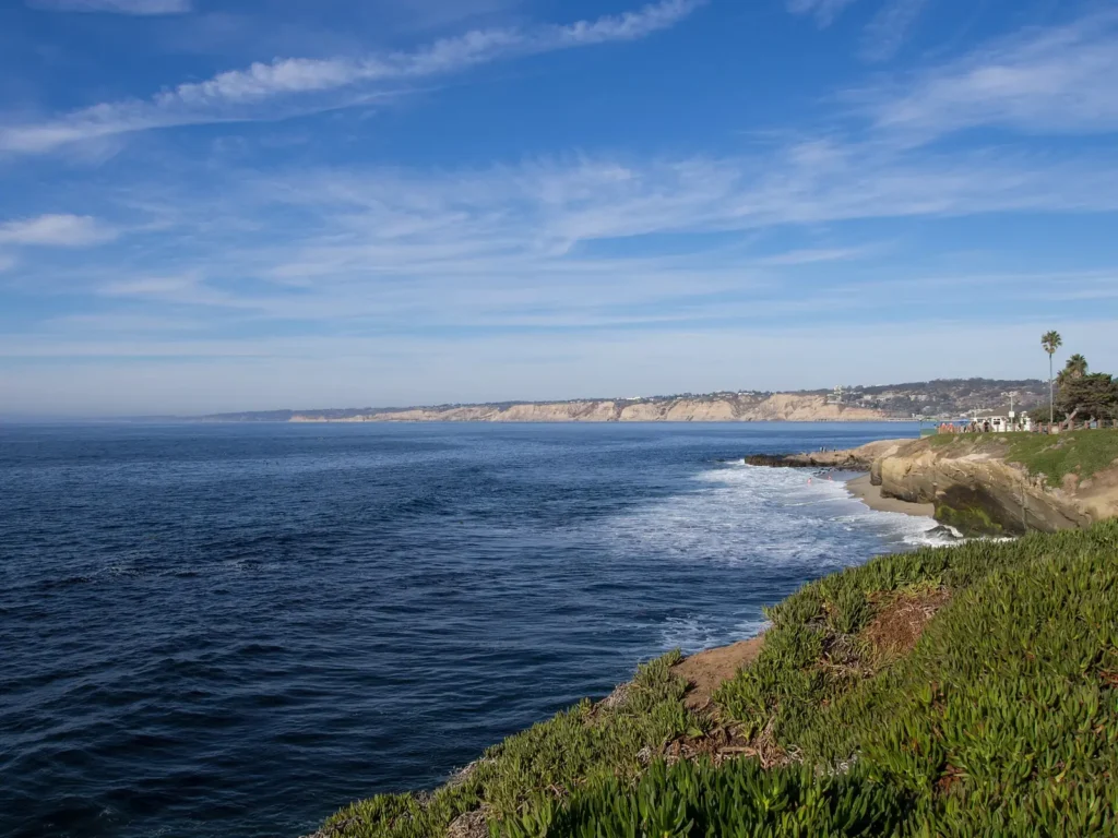 Coast of La Jolla from Scripps Park