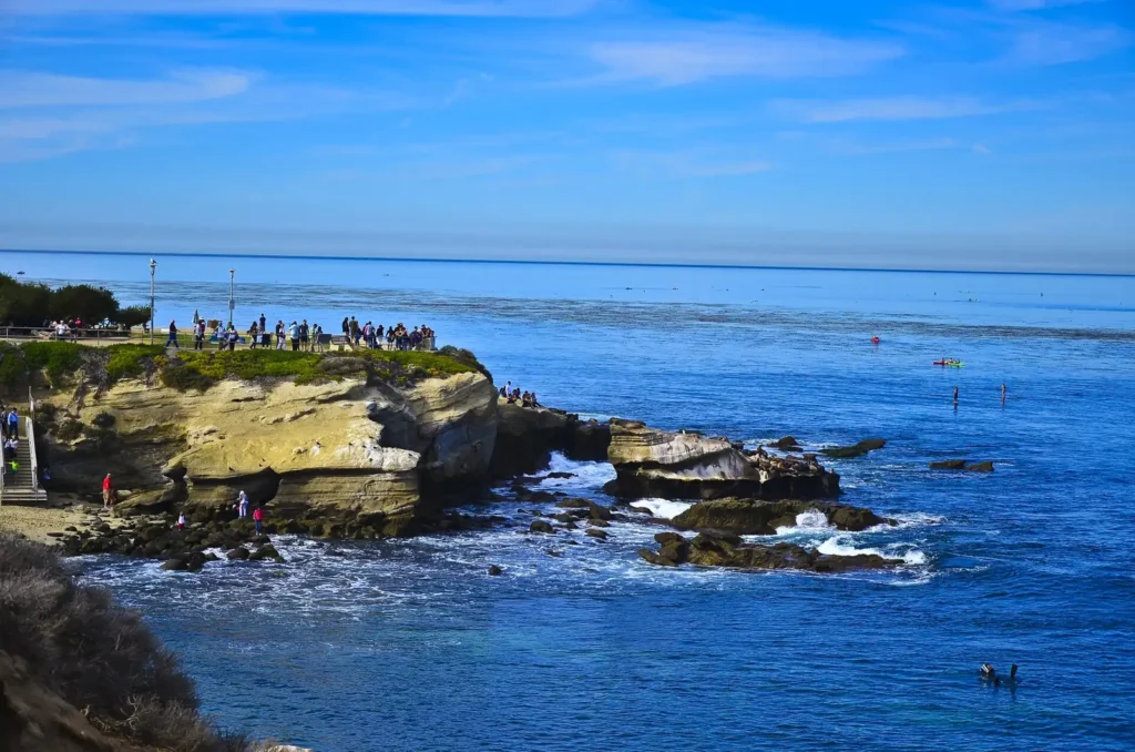 La Jolla Cove on a clear day