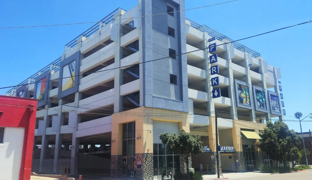 North Park Parking Garage Located In San Diego, California Photography courtesy of North Park - NOW!