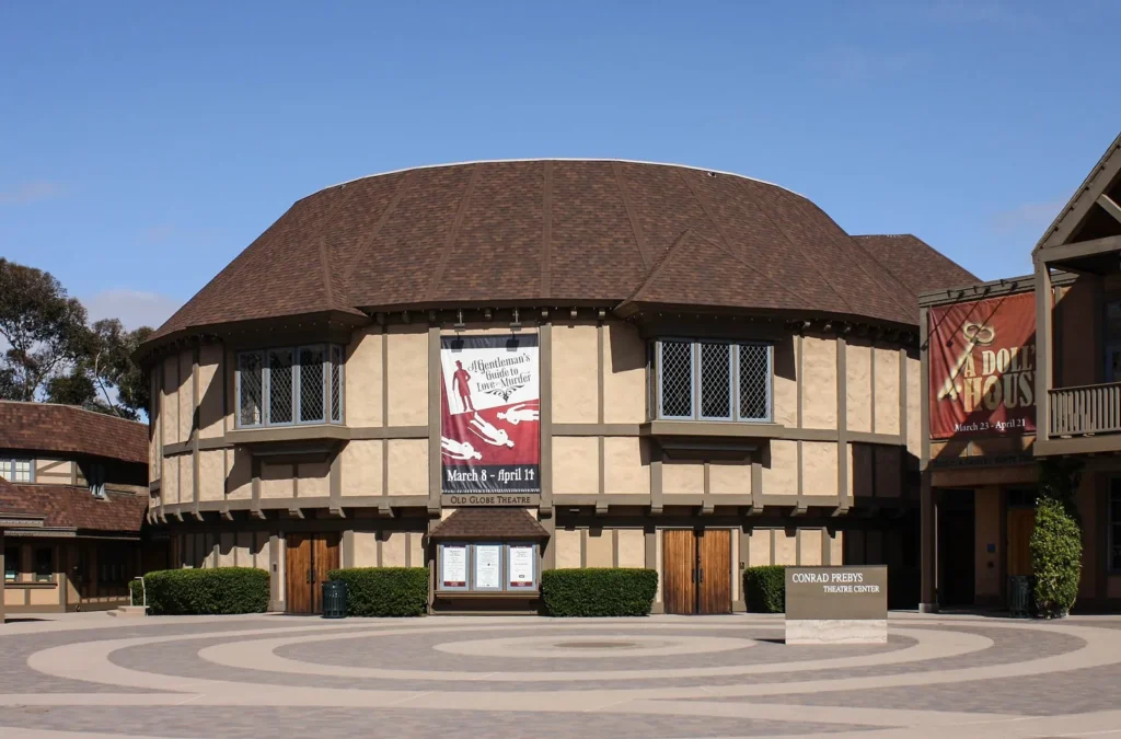 The Old Globe Theatre in Balboa Park, San Diego, California