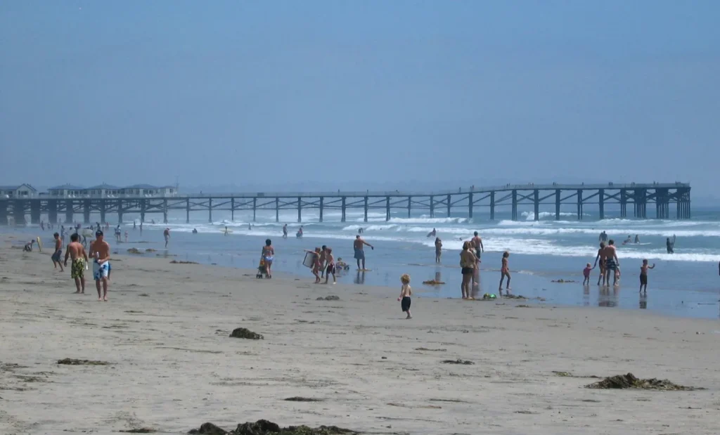 Crystal Pier, Pacific Beach, San Diego, California