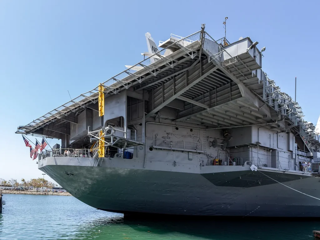 The USS Midway Museum on the downtown waterfront