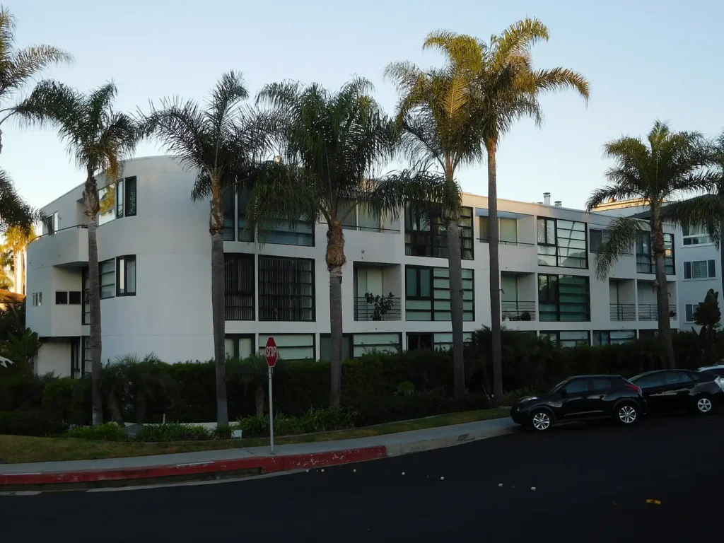 Apartment building at Prospect Street and Coast Boulevard, La Jolla