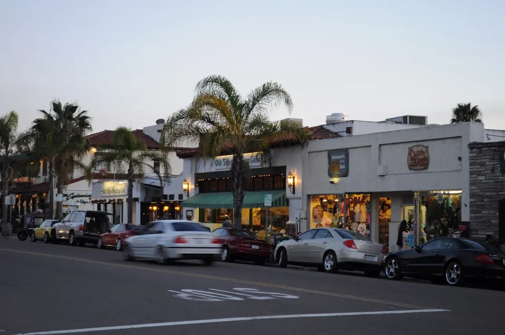 San Diego Avenue, Old Town, San Diego, California