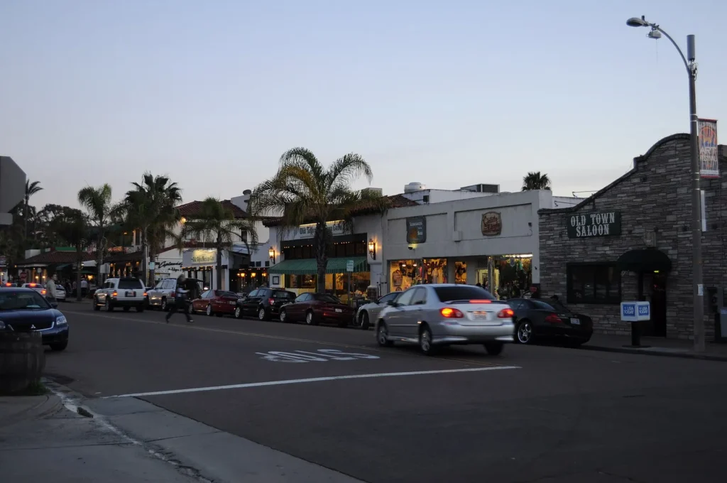 San Diego Old Town streetscape
