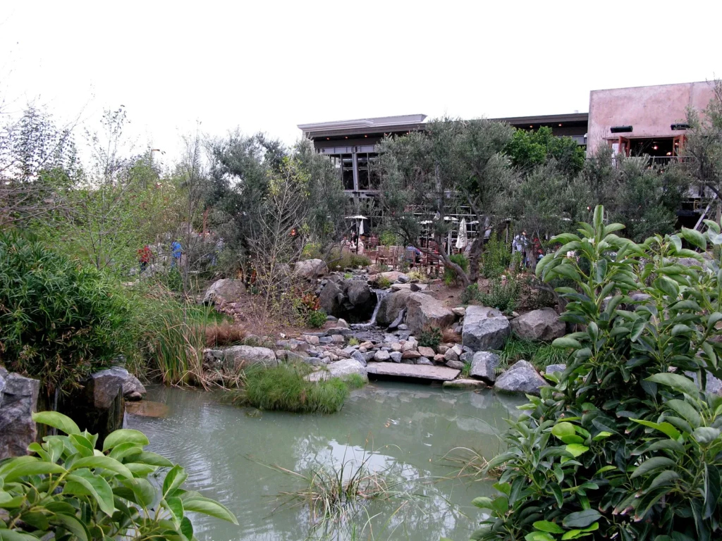 Stone Brewing's gardens in Escondido