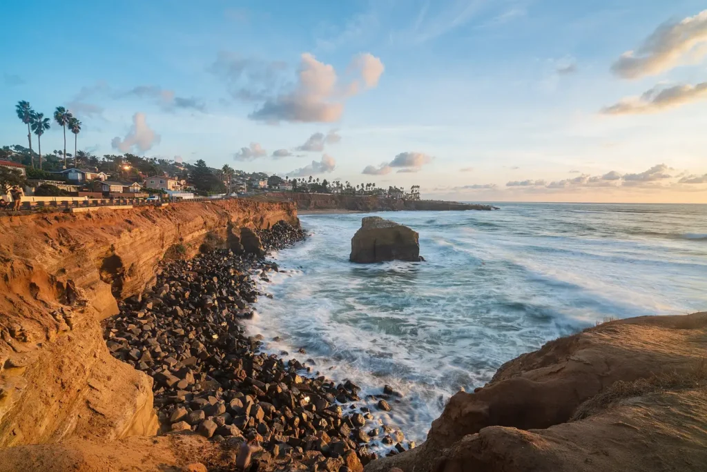 Sunset Cliffs neighborhood of San Diego, California