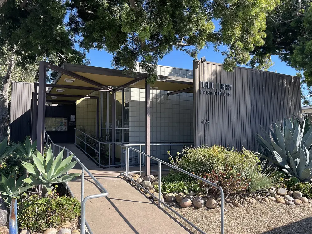 University Heights branch library on Park Boulevard in San Diego