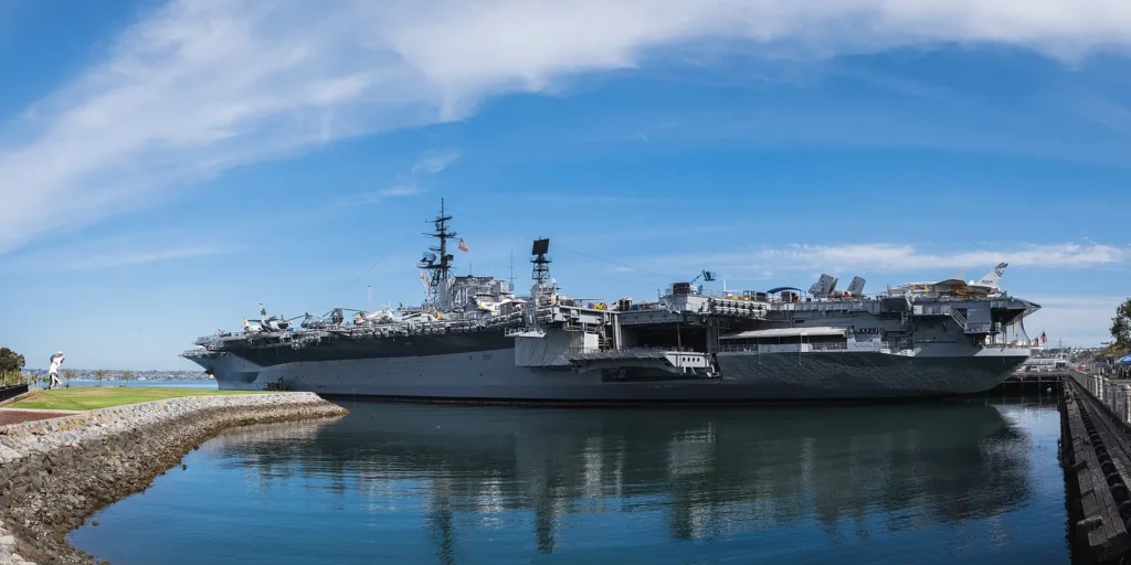 USS Midway Museum on the San Diego waterfront