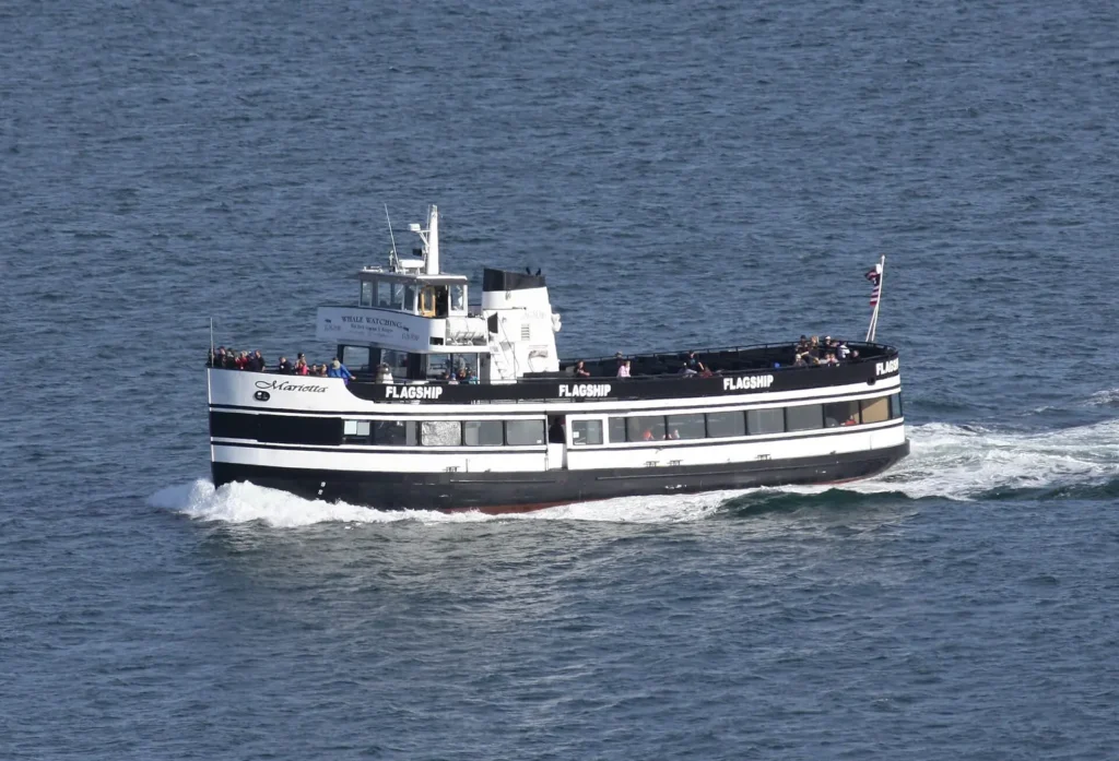 Whale watching boat on San Diego Bay